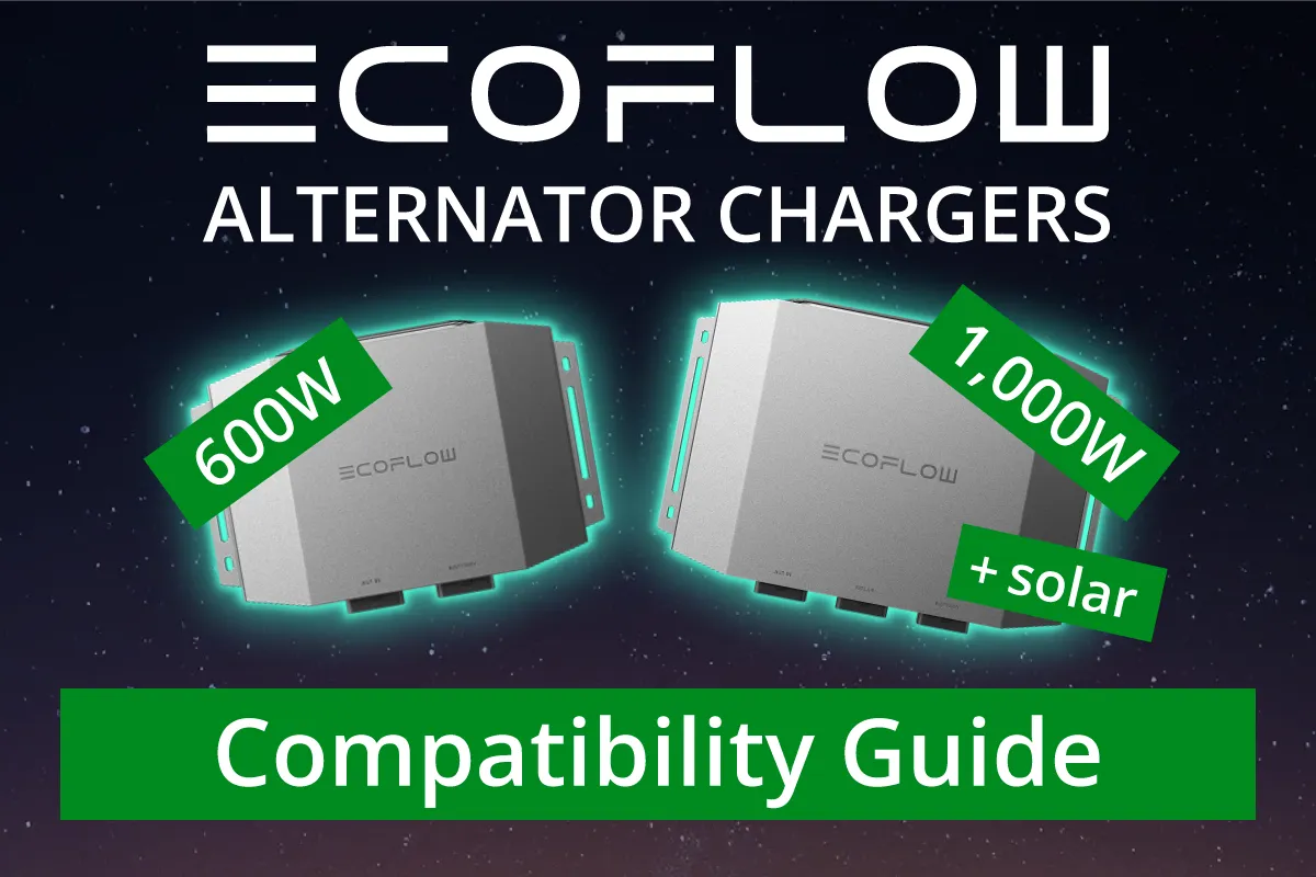 EcoFlow Alternator Charger Compatibility