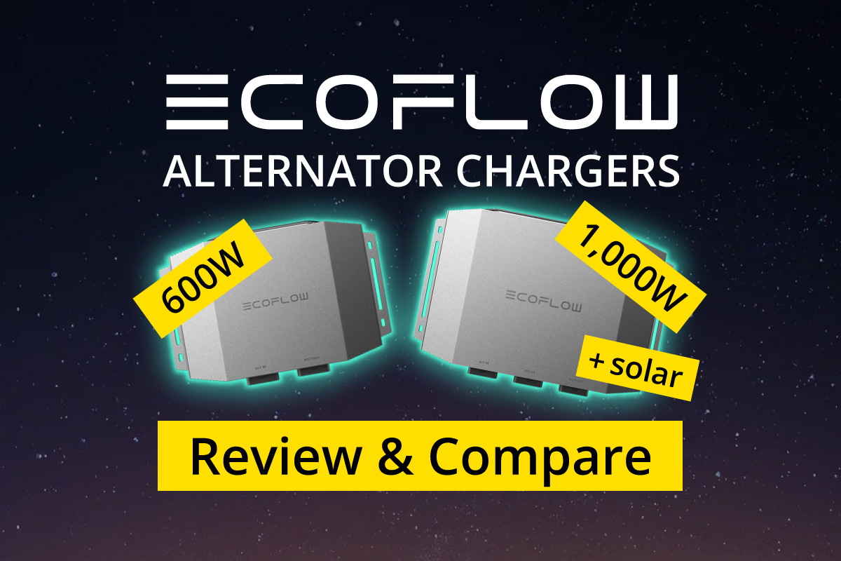 EcoFlow Alternator Chargers: 600 & Plus 1000 Models