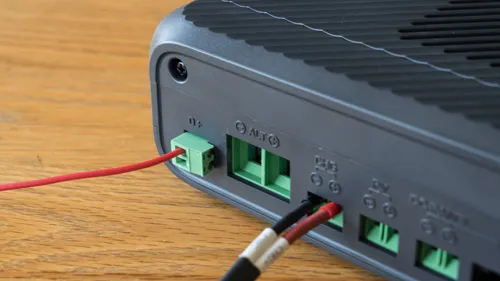 BLUETTI Charger 2 DIY D+ cable plugged in