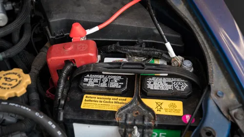 Connect to vehicle battery