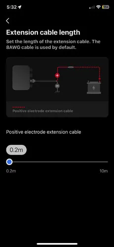 Screenshot of EcoFlow app
